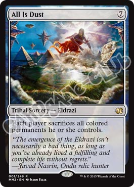 001 / 249 All Is Dust rara (EN) -NEAR MINT-