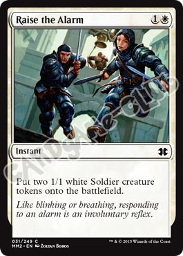 031 / 249 Raise the Alarm comune (EN) -NEAR MINT-