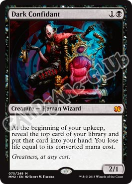 075 / 249 Dark Confidant rara mitica (EN) -NEAR MINT-