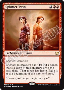 129 / 249 Splinter Twin rara (EN) -NEAR MINT-