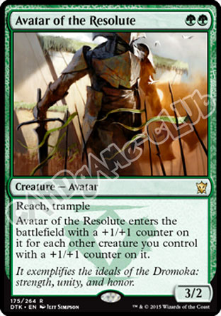 175 / 264 Avatar of the Resolute rara (EN) -NEAR MINT-
