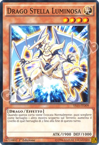 YS15-ITD09 Drago Stella Luminosa comune 1a edizione (IT) -NEAR MINT-