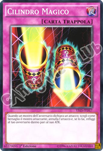YS15-ITD17 Cilindro Magico comune 1a edizione (IT) -NEAR MINT-