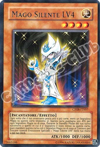 CP08-IT007 Mago Silente LV4 rara unlimited (IT)