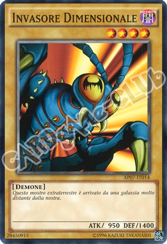 AP07-IT014 Invasore Dimensionale comune (IT) -NEAR MINT-