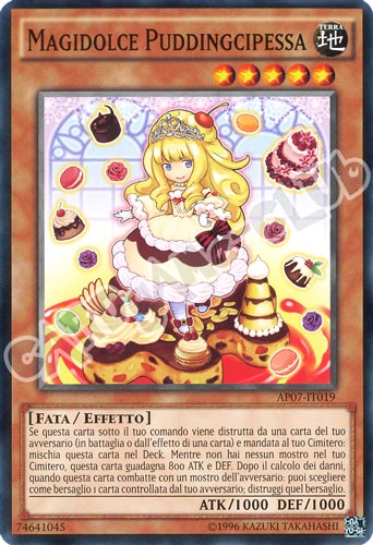 AP07-IT019 Magidolce Puddingcipessa comune (IT) -NEAR MINT-
