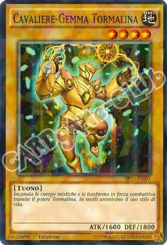 SP15-IT001 Cavaliere-Gemma Tormalina comune starfoil 1a edizione (IT) -NEAR MINT-