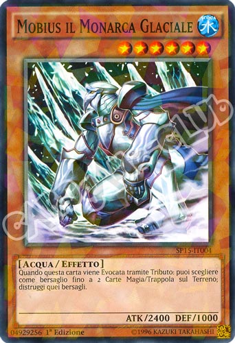 SP15-IT004 Mobius il Monarca Glaciale comune starfoil 1a edizione (IT) -GOOD-
