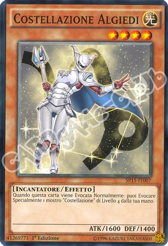 SP15-IT007 Costellazione Algiedi comune 1a edizione (IT) -NEAR MINT-