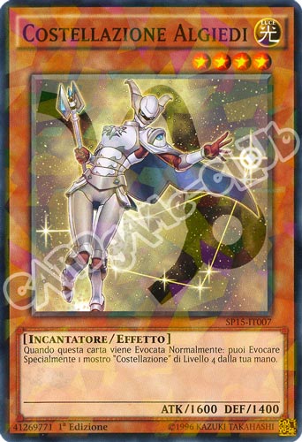 SP15-IT007 Costellazione Algiedi comune starfoil 1a edizione (IT) -GOOD-
