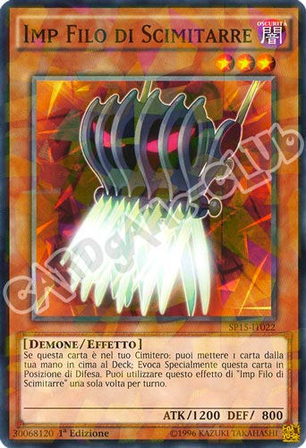 SP15-IT022 Imp Filo di Scimitarre comune starfoil 1a edizione (IT) -NEAR MINT-