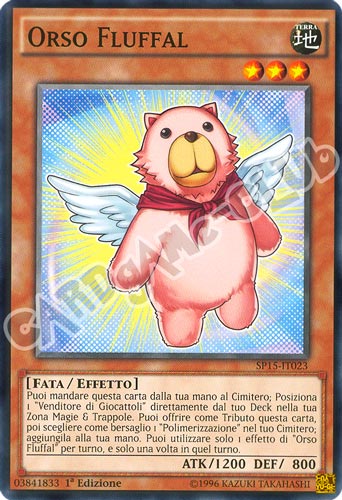 SP15-IT023 Orso Fluffal comune 1a edizione (IT) -NEAR MINT-