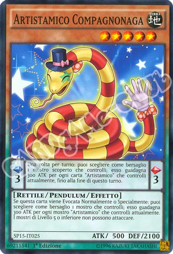 SP15-IT025 Artistamico Compagnonaga comune 1a edizione (IT) -NEAR MINT-