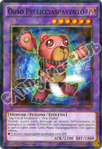 SP15-IT031 Orso Pellicciaspavento comune starfoil 1a edizione (IT) -NEAR MINT-
