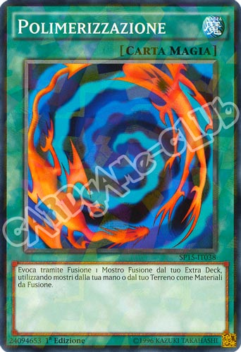 SP15-IT038 Polimerizzazione comune starfoil 1a edizione (IT) -NEAR MINT-