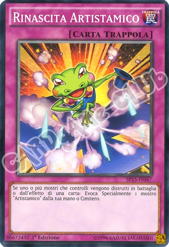 SP15-IT047 Rinascita Artistamico comune 1a edizione (IT) -NEAR MINT-