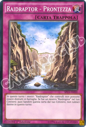 SP15-IT050 Raidraptor - Prontezza comune 1a edizione (IT) -NEAR MINT-
