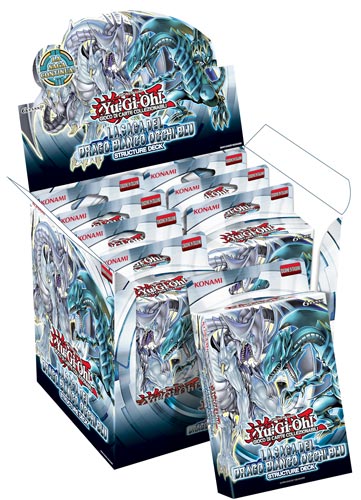 Saga del Drago Bianco Occhi Blu unlimited display 8 structure deck (IT)