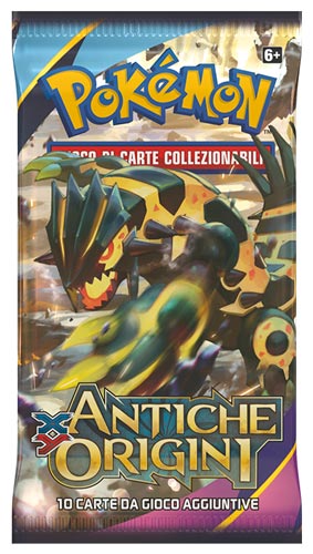 XY Antiche Origini busta 10 carte Artwork RANDOM (IT)