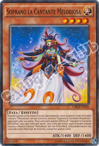 CROS-IT010 Soprano la Cantante Melodiosa comune Edizione Advance (IT) -NEAR MINT-