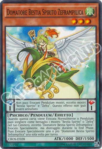 CROS-IT028 Domatore Bestia Spirito Zeframpilica comune Edizione Advance (IT) -NEAR MINT-