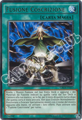 CROS-IT053 Fusione Coscrizione rara Edizione Advance (IT) -NEAR MINT-