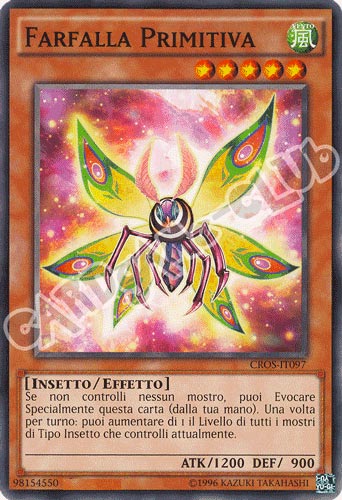 CROS-IT097 Farfalla Primitiva comune Edizione Advance (IT) -NEAR MINT-