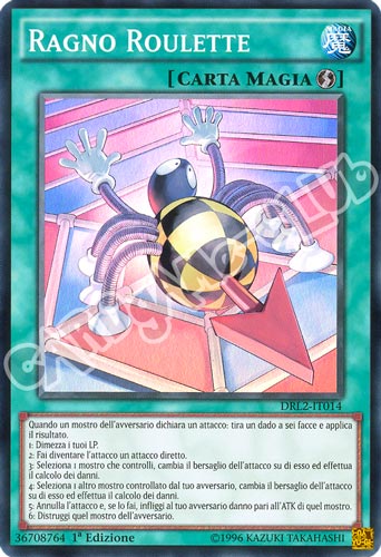 DRL2-IT014 Ragno Roulette super rara 1a edizione (IT) -NEAR MINT-