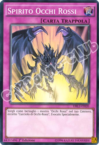 DRL2-IT020 Spirito Occhi Rossi super rara 1a edizione (IT) -PLAYED-