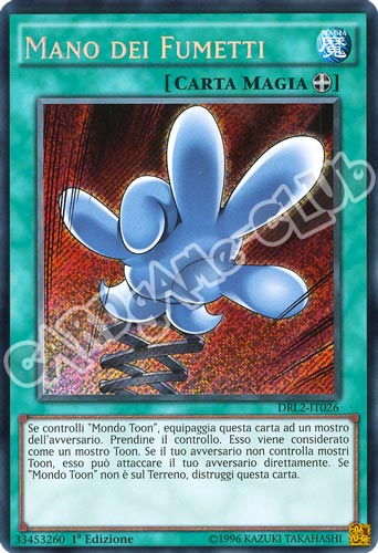 DRL2-IT026 Mano dei Fumetti rara segreta 1a edizione (IT) -NEAR MINT-