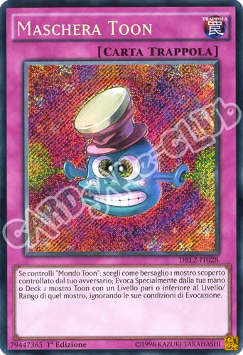 DRL2-IT028 Maschera Toon rara segreta 1a edizione (IT) -NEAR MINT-