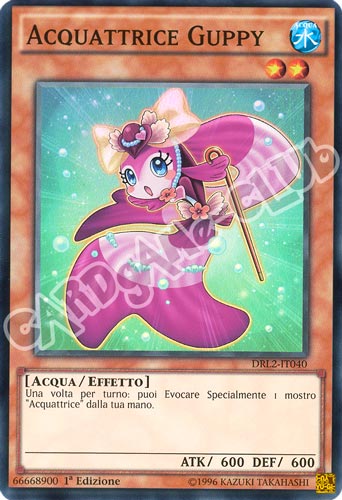 DRL2-IT040 Acquattrice Guppy super rara 1a edizione (IT) -NEAR MINT-