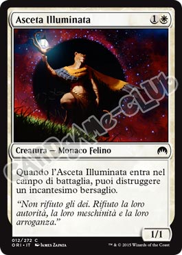 012 / 272 Asceta Illuminata comune (IT) -NEAR MINT-