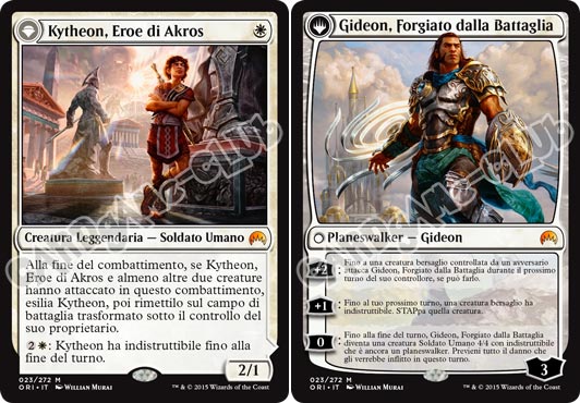 023 / 272 Kytheon, Eroe di Akros/Gideon, Forgiato dalla Battaglia rara mitica (IT) -NEAR MINT-
