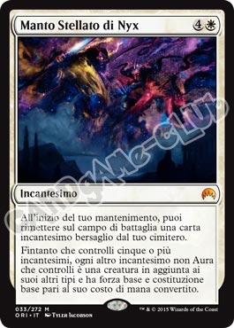 033 / 272 Manto Stellato di Nyx rara mitica (IT) -NEAR MINT-
