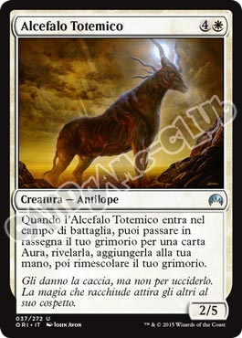 037 / 272 Alcefalo Totemico non comune (IT) -NEAR MINT-