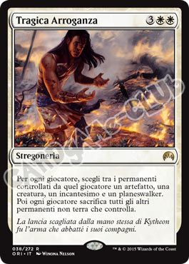 038 / 272 Tragica Arroganza rara (IT) -NEAR MINT-