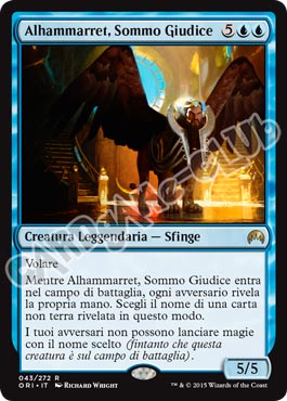 043 / 272 Alhammarret, Sommo Giudice rara (IT) -NEAR MINT-