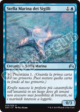 073 / 272 Stella Marina dei Sigilli non comune (IT) -NEAR MINT-