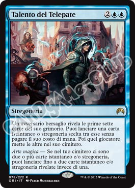 078 / 272 Talento del Telepate rara (IT) -NEAR MINT-