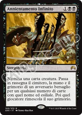 103 / 272 Annientamento Infinito rara (IT) -NEAR MINT-
