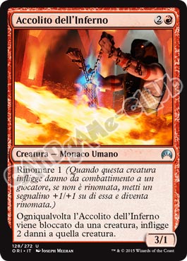 128 / 272 Accolito dell'Inferno non comune (IT) -NEAR MINT-
