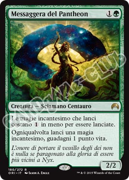 180 / 272 Messaggera del Pantheon rara (IT) -NEAR MINT-