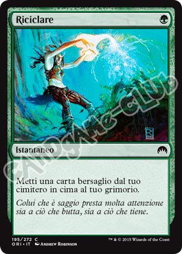 195 / 272 Riciclare comune (IT) -NEAR MINT-