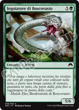 204 / 272 Ingoiatore di Boscovasto comune (IT) -NEAR MINT-