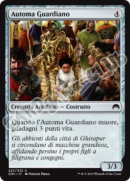 227 / 272 Automa Guardiano comune (IT) -NEAR MINT-