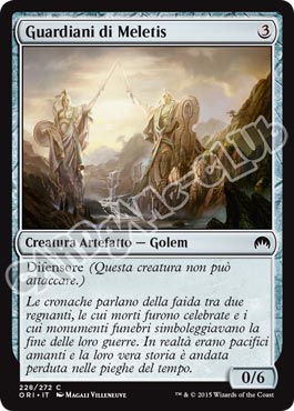 228 / 272 Guardiani di Meletis comune (IT) -NEAR MINT-