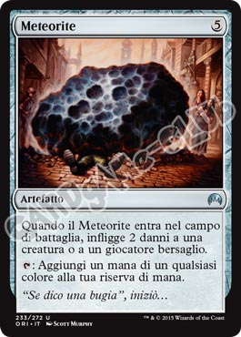 233 / 272 Meteorite non comune (IT) -NEAR MINT-