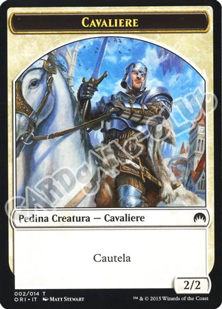 02 / 14 Cavaliere comune (IT) -NEAR MINT-