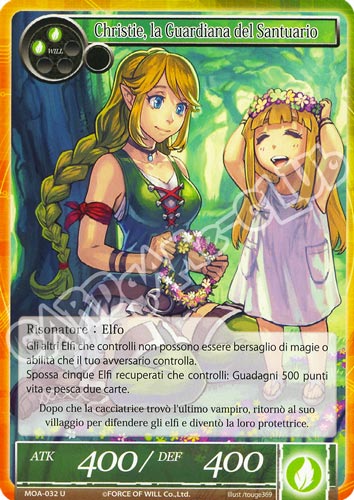 MOA1-IT032 Christie, la Guardiana del Santuario non comune normale (IT) -NEAR MINT-
